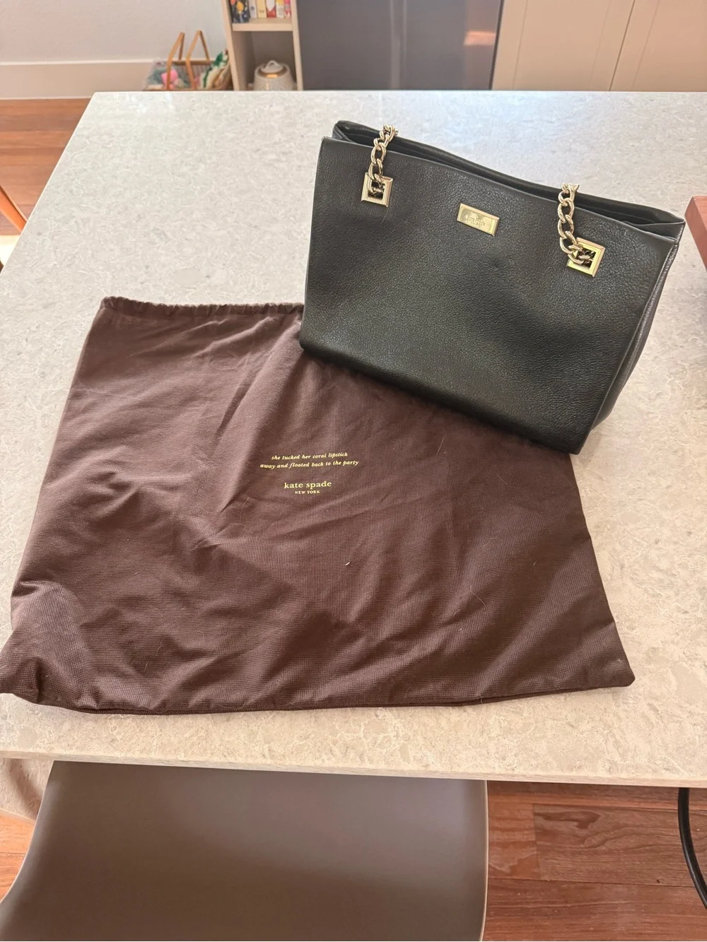 kate spade elegant black